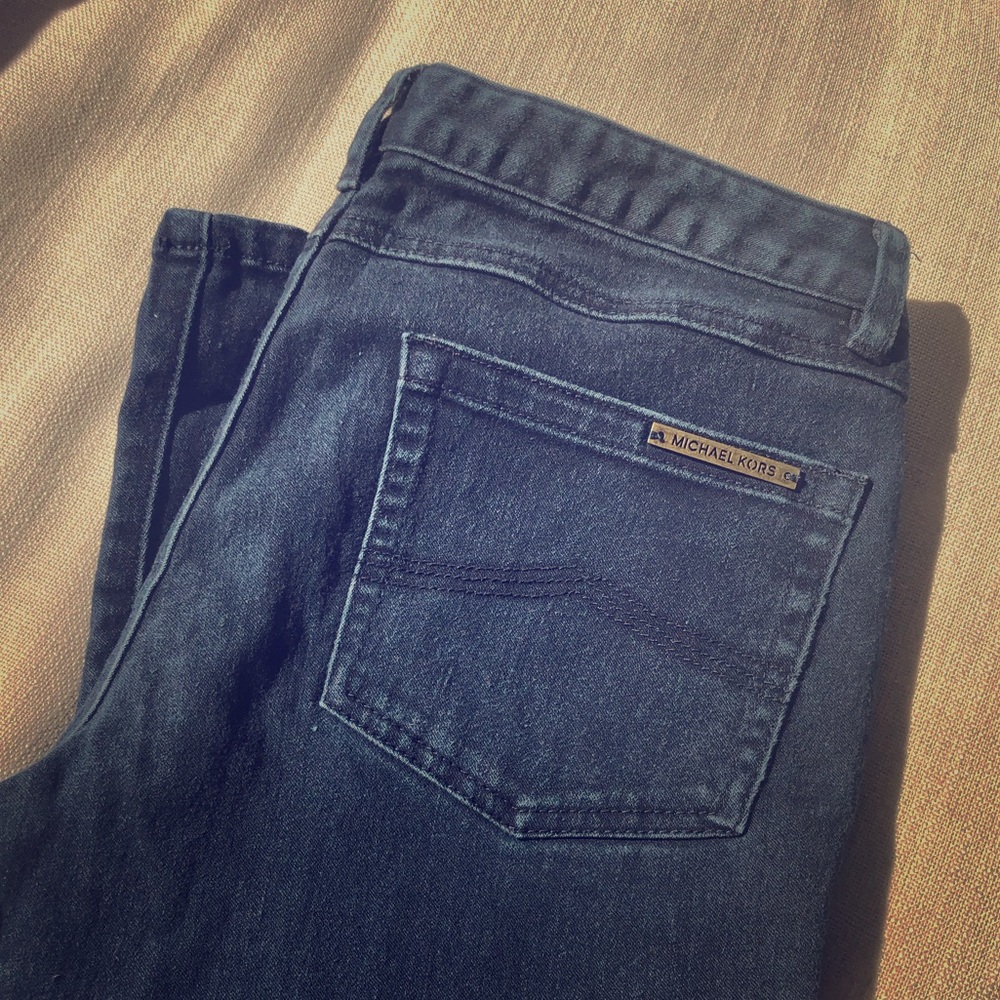 Michael Kors denim bootcut jeans